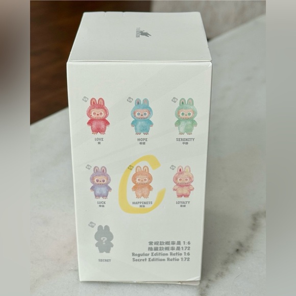 NEW Authentic Open Box Sealed Bag Popmart Big into Energy Labubu - Happiness - Picture 5 of 6